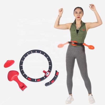 China Weighed; smart; New Technology Adjustable Fitness Massage Portable Magnetic Polynesian Dance Smart Circles Automatically With Exercise Ball for sale