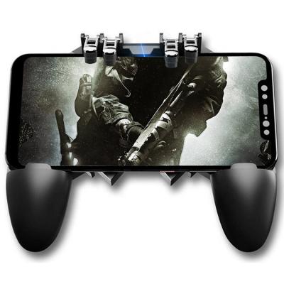 China Game Pad 66 Six Finger Gamepad Joystick Factory Ak Controller For Pubg Free Fire Button Main Joystick Gamepad With L1 R1 Trigger for sale