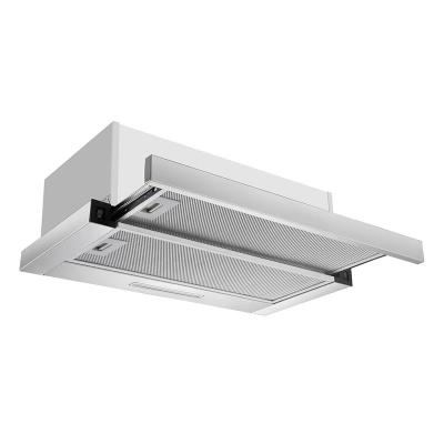 China Stainless Steel Electric Range Hood Kitchen Under Cabinet Ultra Thin Cooker Hood for sale