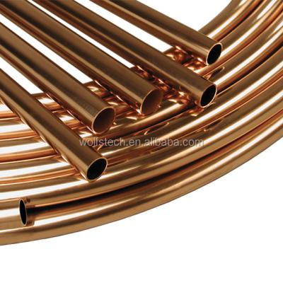 China Heat Exchanger Nickel And Condenser Copper Tube In ASTM B 111 C71500& C71640 for sale