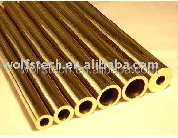 China Seamless Brass Tube /Pipe of Heat Exchanger in ASTM B135/EN12449/BS2871-2/JIS H3300 for sale