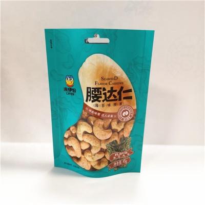 China Reusable stand up pouch packing bag for almonds cashews hazelnuts pistachios mixed nuts for sale