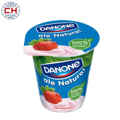 中国 eo-friendly multilayer packaging easy peelable lid film for yogurt PP PS cup 販売のため