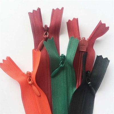 China Wholesale #3 Invisible Lace Up Invisible Zipper For Wedding Dress Clothes Lace Up Skirts Bedding Handbags Pillowcases for sale