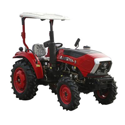 China chinese tractor 4wd 70hp mini farmland farm garden tractor kubota with front end loader and backhoe price in philippines malaysia for sale