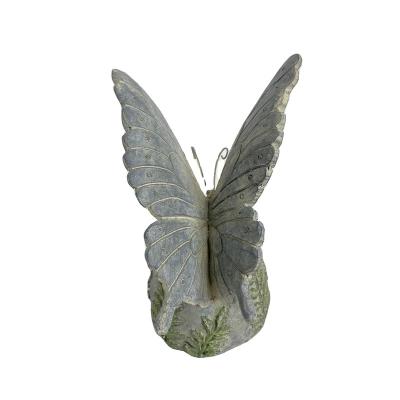 China China Resin Casts Kawaii Butterfly Figure For Outdoor Garden Sculptures for sale