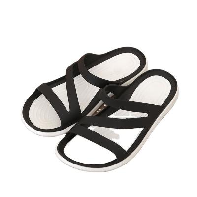 China New Trend 2023 Fashion Seaside Beach Sandals Women's Casual Slippers Korean Version Flat Heel Flat Shoes Women's Slippers for sale