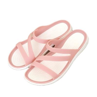 China Fashion trend summer the new light weight and breathable flat flat sandals for women are simple and casual for sale