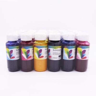 China Sublimation Printing Supplier Wholesale 100ml Epson Bulk Dye Sublimation Ink For Epson EcoTank for sale