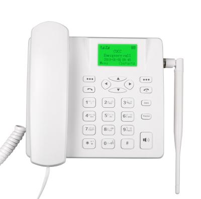 China KT 000(181) 2G Remote Work White Fixed Wireless Telephone Fixed Cordless Telephone KT 1000(181) for sale