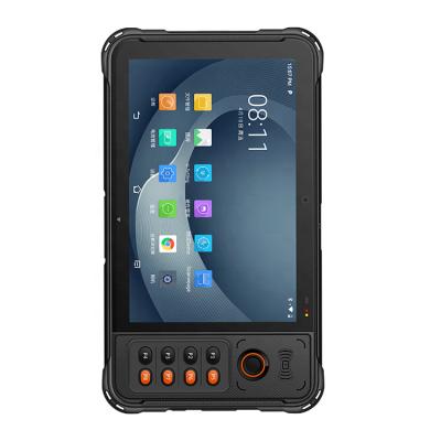 China Drop resistance P8100(button version, with no fingerprint module) 8 inch Rugged industrial tablet tablet pc bank warehouse aviation for sale