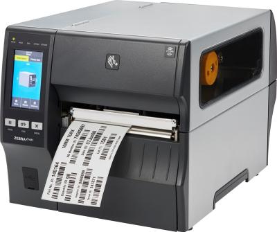 China Color Label printer ZT411300DPI 4-inch industrial heat transfer bar code printer, 356 mm wide marker for sale