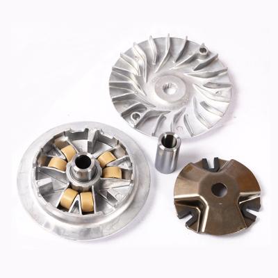 China Auto Parts Belt Drive Pulley Motorcycle Parts Motorcycle Drive Fan Spare Part for sale