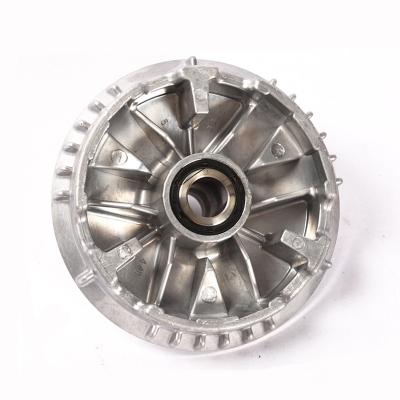 China Auto Parts Cheap Motorcycle Spare Parts Aluminum Drive Pulley And Belt for sale