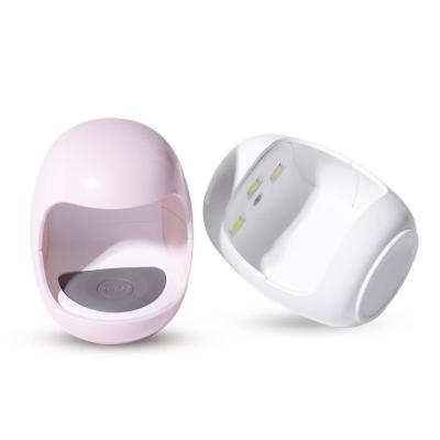 China Fast LED Gel Egg Cure Form For Nail Single Gel Lamp Nail Finger Dryer Dryer Machine Polish Smart Sensor 45s/UV Lamp 60s USB Connector 3W LED for sale