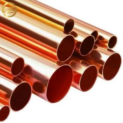 China High Tensile Strength C10100 C10200 C10300 C10400 Large Diameter Copper Pipe Price List For Sale for sale