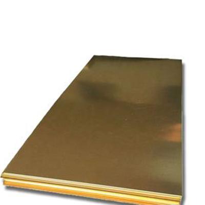 China Industrial Alloy Plate Maker 3mm Copper Sheet Coil Plate C27200 Copper Brass Sheet for sale