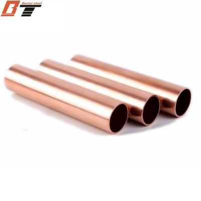 China State or Air Chiller Various Size Tubing Copper Tube Small Copper Pipes 100mm Pipe Price Copper Meter for sale