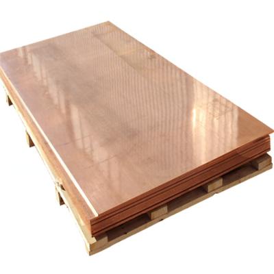 China Industrial Wholesale Copper Cathodes Plates 3mm 5mm 20mm Thickness 99.99% Copper Cathodes T2 4x8 Copper Plate for sale