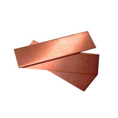 China Industrial Warehouse 2mm Pure Copper Plate C10100 C10200 C10300 Copper Plate Red Thick Sheet for sale