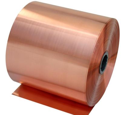 China 0.1mm To 600mm Width Soft Copper Strip Industrial Copper Foil Rolled Coil In Stock for sale