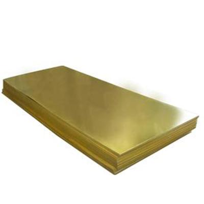 China 0.3mm-5 mm Industrial Thickness Customized 0.1mm 59% Brass Sheet Price 1kg Brass Sheet / Plate for sale