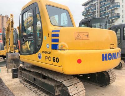 China Sale hydraulic crawler machinery repair shops used KOMATSU pc60-7 excavator used small mini excavator for sale