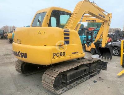 China Sale excavator second hand crawler machinery repair shops used KOMATSU pc60-7 excavator used hydraulic excavator for sale