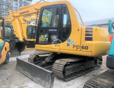 China Sale excavator second hand crawler machinery repair shops used KOMATSU pc60-7 excavator used KOMATSU crawler excavator for sale