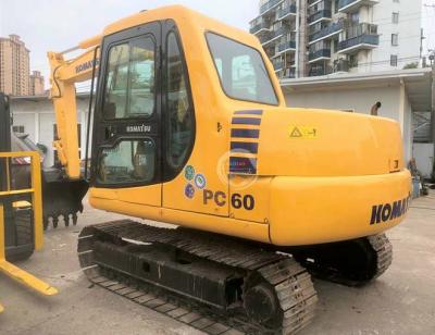 China Sale excavator second hand crawler machinery repair shops used KOMATSU pc60 excavator Komatsu PC60-7 for sale