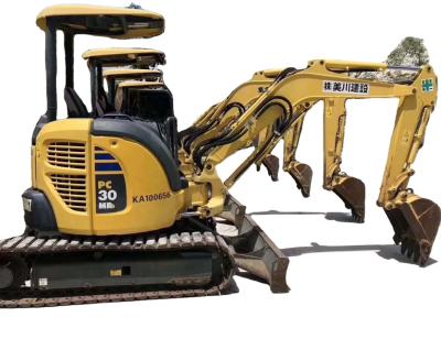 China Home Use Mini Excavators Small Crawler Digger Used PC30MR Excavator for sale