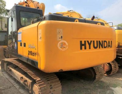 China Machinery Repair Shops Korea Hyundai Second Hand 215-7 / 225-9 Used Crawler Hyundai Excavator for sale