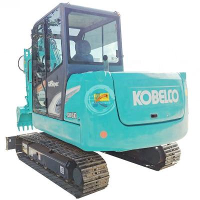 China 6 Ton Hyundai Crawler Machinery Repair Shops Engine Parts Hydraulic Pump Wheel Excavator Kebelco SK60/CAT Excavator/Loader Used Excavator for sale