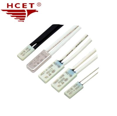 China Bimetal Dust Collector HCET-A Thermal Protectors Thermostat Thermo Switch For Motor for sale