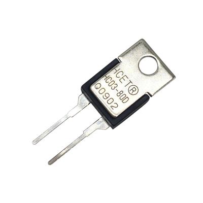 China KSD-01F JUC-31F 250V 1A PCB Electronic Bimetal Thermostat for sale