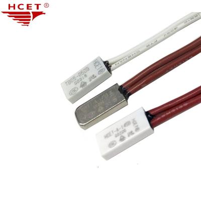 China Home AC Overload Application TB05 KSD9700 5A 250V Thermal Cutoff Switch Bimetal Thermostat for sale