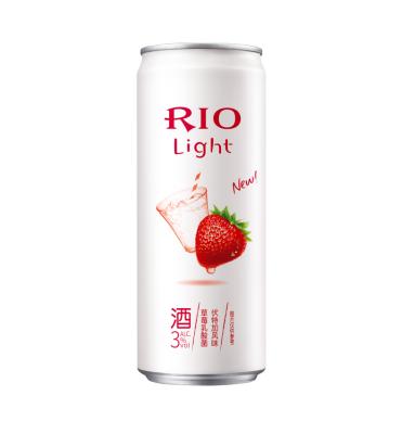 China Party RIO COCKTAIL DRINKS WINE FRUIT ALCOHOLIC BEVERAGES 5%VOL STRAWBERRY and VODKA FLAVORED GLITTER COCKTAIL (Alc.5%vol 24can*330ml) for sale