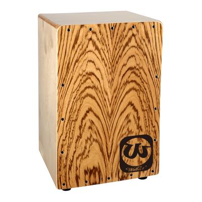 China Durable Cheap Wooden Box Price Percussion Instrument Drum Cajon for sale