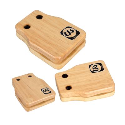 China Walter Cajon Drum Companion Percussion rubber wood instrument, tambourine castanets for sale