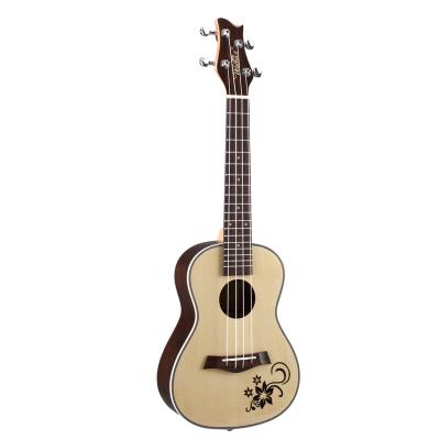 China Walter China Manufacturers 23 Inch Concert Ukulele With Spruce Wood Matt Hot Selling High Quality OEM Customize Ukulele for sale