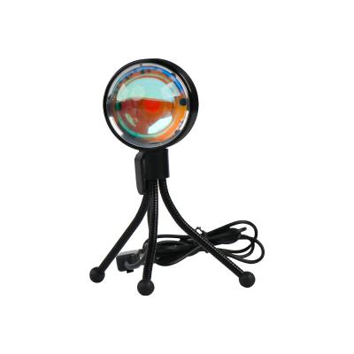 China High Quality Modern New Product Aluminum Alloy Sunset Projector Lamp16 Colors Changing Dimming LED Light for sale