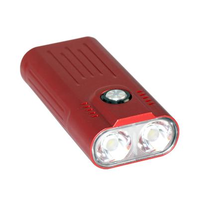 China USB Rechargeable Bicycle Light IPX5 Rechargeable LED Flashlight Camping Portable Multifunctional Rear Detachable Flashlight for sale