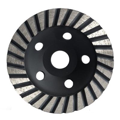 China Deburring 125mm Turbo Sintered Diamond Cup Wheel Cutting Stone Grinding And Grinding Wheel Manufacturer for sale