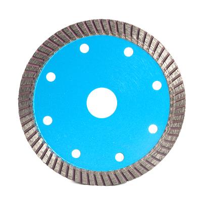 China 65MN 110mm long life cutting disc high quality turbo diamond saw blade for granite marble concrete for sale