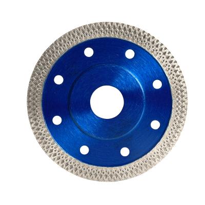 China 65MN 105mm fast speed net turbo diamond saw blade for ceramic cutting wet/dry cutting for sale