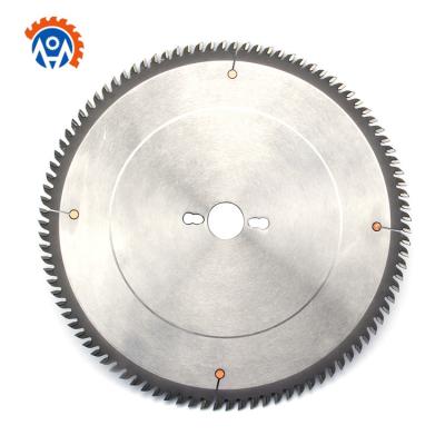 China 96t 75Cr1 300mm Adjustable Laminated Panels Cutting Circular Saw Blade For Panel Plywood for sale