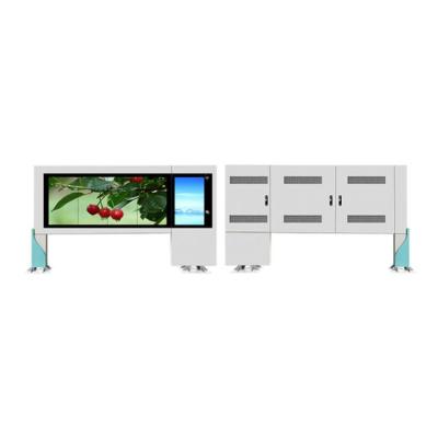 China Outdoor Wall Mounted Digital Signage LCD Advertising Video Recorder HD Splicing Display 5*55 Inch Screens DID LCD Video Wall for sale