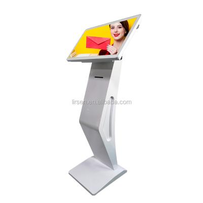 China Indoor Advertising Screen Led 22 Inch Hd Media Display Digital Signage Android Full Touch Information Kiosk Free Touch Totem for sale