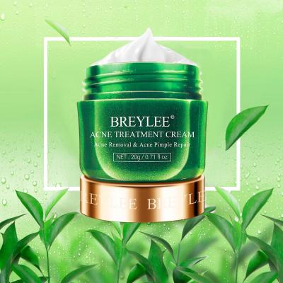 China Acne Treatment Acne Treatment BREYLEE Tea Tree Face Anti Acne And Anthracnose Removal Epiderm Cream For Acne for sale