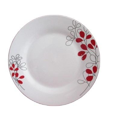 China Sustainable Ceramic Dinner Plate Hot Sale In South America for sale